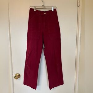Cranberry Work Pants